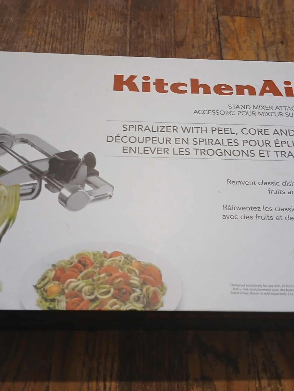 KitchenAid Spiralizer Attachment for Stand Mixers